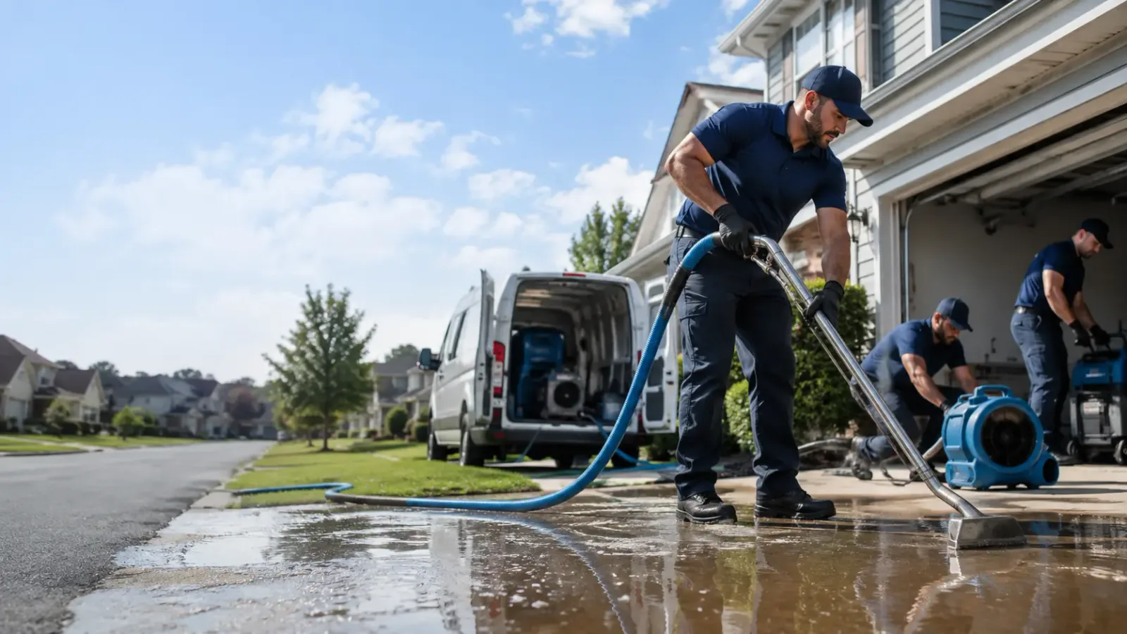 Flood Damage Restoration in Bridgeton, IN